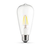 MLI 401071 - LED-Filamentlampe E27, 806 lm, 2700 K, dimmbar