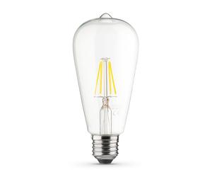 MÜLLER-LICHT Universal lampada LED Filament E27, 2700 K, 6,5 W, 401071, ST64 Universal [Lampadine > Lampade a LED]