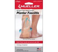 MUELLER PFTape System per fascite Plantare: Plantar Fasciitis / 3/Pack (Beige)