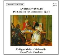Müller/Preis Antonio Vivaldi: Cello Sonatas Op. 14 (CD)