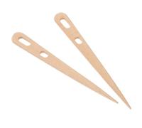 MUELODSIC 1 Paio Tessitura di arazzi Strumenti per la Tessitura dei tappeti Strumento per l'artigianato forchetta da Maglia in Legno Accessori e Forniture per Tessitura Cucire di Legno
