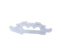 MUELODSIC 1 set Stampo Silicone per Arco e Design Creativo Mold Epoxy per Decorazioni Include Elastici Per Creazioni DIY Uniche