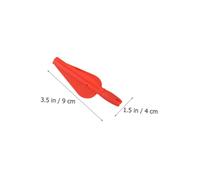 MUELODSIC 10 in Plastica con Coda Unificata Rosso per Accessori Caccia DIY Resistenti e Precisi per Allenamento e Pratica Allaperto