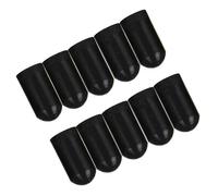 MUELODSIC 10 pezzi Punte in Silicone per Bacchette Batteria Protezioni Silenziose Elastiche per Esercitazione Copri Estremità Resistenti e Durevoli Riducono Rumore Adatte per Proteggere la