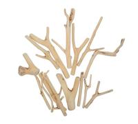 MUELODSIC 10 Pezzi Set di Tronchetti di Legno Rustici per Progetti di Arti e Mestieri, Materiali Affidabili di Facile Assemblaggio per Decorazioni Creative