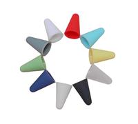 MUELODSIC 10 pezzi Silicone Protective Stylus Pen Covers For Pencil Tips Noise-reducing Anti-slip Sleeve Compatible With Tablet Drawing And Writing Colore Casuale Colore Casuale