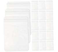 MUELODSIC 100 Pezzi Sacchetti Trasparenti per Gioielli in Plastica Spessa Buste Piccole Impermeabili e Resistenti per Conservazione e Organizzazione di Orecchini e Accessori Portatili e