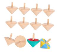 MUELODSIC 12 pezzi Trottola in Legno per Bambine Creativo e Divertente per Compleanno Fidget per Coordinazione e Sviluppo Braccia