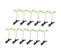 MUELODSIC 12pezzi Fermagli per Capelli Forma di Pianta Simulata Forcine Decorative per Bambine Design Tema Vegetale Adatte per Cosplay e Compleanni Realizzate Materiali Robusti