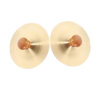 MUELODSIC 1paio Cymbals Miniature Rame Per Percussioni Etniche Strumento Di Ritmo Per Feste e Danze Design Unico Per Performance Culturali e Celebrazioni
