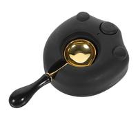 MUELODSIC 1set Scaldacera Elettrico per Ceralacca con Cucchiaio Forno Vintage per Sciogliere Cera per Sigilli Design Compatto e Portatile per Crafting e Regali Creativi