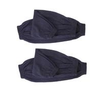 MUELODSIC 2 paia Manicotti Protettivi da Lavoro in Denim Spesso Maniche Antiusura Doppio per Saldatura e Protezione Avambraccio Uomo Copertura Resistente Scintille e Calore Comfort