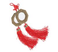 MUELODSIC 2 pezzi Specchio Bagua Tradizionale Cinese Elementi Tai Chi Decorazione da Parete Feng Shui per Armonia e Protezione