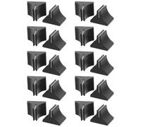 MUELODSIC 20 pezzi Manopole Fader per Mixer Caps in Plastica Resistenti per Console Audio Cursori Potenziometro Dritti per Pannelli Sound Card Ricambio Caps per Slider Fader
