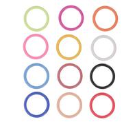 MUELODSIC 200 Pezzi Crochet Stitch Markers in Metal Iron Sewing Clips for Knitting DIY Yarn And Fabric Projects Round O-Rings for Sweater Craft Supplies