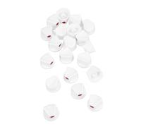 MUELODSIC 20pezzi Ugelli Spray Vernice per Bomboletta Accessori Nozzle Spray per Verniciatura Precisa Compatibili con Vernici Graffiti Puntali Bianco per Bomboletta