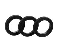 MUELODSIC 3 pezzi Drive Belt per Registratore con Puleggia in Gomma Flessibile Resistente Sostituzione Facile per Lettori CD Portatili e Macchine di Registrazione