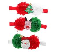 MUELODSIC 3 Pezzi Fasce per Natale e Halloween Accessori Festivi Morbidi e Antiscivolo per Ragazzi e Ragazze Regalo per Feste e Uso