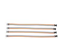 MUELODSIC 4 Pezzi Corda di Controllo per Piccoli 4 Pezzi 4 Maniglie, Guinzaglio di Sicurezza per Asilo Nido e Passeggiate di Gruppo, Corda Trainabile Leggera e Resistente per Attività