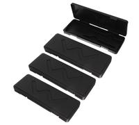 MUELODSIC 4 pezzi Custodie Porta Strumenti di Misura in Plastica Leggere Organizer Portatile per Strumenti di Misura Scatola Salvaspazio con Superficie Liscia senza Bave per Conservazione e