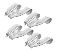 MUELODSIC 4 Pezzi Gancio Per Tamburo Artiglio Per Grancassa, Gancio a Percussione Leggero e Robusto, Accessorio Portatile Compatibile Batteria Per Esibizioni e Pratica Musicale