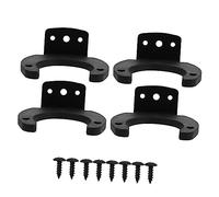 MUELODSIC 4 pezzi per Microfono da Muro Metallo e Silicone Set Ganci per Microfono Wireless Protezione Fallimento e Graffi per Ktv e Conferenze