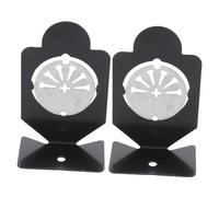 MUELODSIC 4 Set Bersagli Rotanti in Metallo Per Allenamento E Compatti Design Resistente E Portatile Per Esercizi Tiro All E Precisione 2 * 4