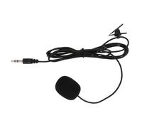 MUELODSIC 5 pezzi Microfono Lavalier Clip Professionale con Cavo PVC per Interviste Podcast Streaming Clip Robusta per Colletto Compatibile Laptop Desktop