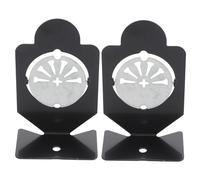 MUELODSIC 5 Set Bersagli Rotanti in Metallo Resistente Per Allenamento Tiro Compatti E Per Famiglie Adatti Per Freccette E Tiro Con Arco All 2 * 5