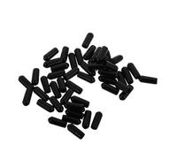 MUELODSIC 50pezzi Coperture Per Microfono Antigraffio Cuscinetti Protettivi Per Auricolari Design Elegante e Resistente Nero