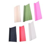 MUELODSIC 6 Carta Crespa Colorata per Fiori Fatti Mano e Decorazioni Festa Carta da Regalo Leggera e Multifunzionale per Bouquet Addobbi e Artigianato Creativo