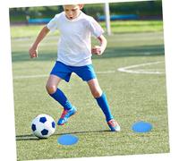 MUELODSIC 6 Disco di Allenamento tampone per pennarelli Tappetino da Calcio Attrezzatura da Allenamento per Il Calcio Disco marcatore Gomma da Cancellare Blu