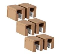 MUELODSIC 6pezzi Protezione Angoli Maniglia Per Mobili in Silicone Antishock Bumper Sicuro Per Ragazzo Ragazza Ragazza Adesivo Forte Adatto e Armadi Con Maniglia e Protezione Angolare Morbid