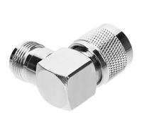 MUELODSIC Adattatore Connettore Coassiale N Maschio Femmina Compatto e per Raccordo di Sostituzione Angolo Retto per Radio e Antenna