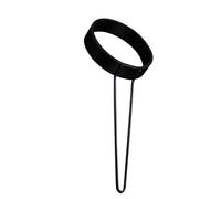 MUELODSIC Anello per Friggere le Uova in Acciaio Inossidabile Manico, Stampo Riutilizzabile per Frittata, Utensile da Cucina per Colazione e Cottura Uova in Camicia