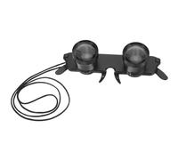 MUELODSIC Binocolo Portatile Leggero 3X Lenti Ingrandenti Regolabili Occhiali Binoculari da Pesca e Concerti a Mani Libere Mini Telescopio per Birdwatching e Turismo Outdoor