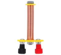 MUELODSIC Bobina Elettromagnete a Solenoide a Forma Di t in Rame Per Esperimenti Di Elettromagnetismo, Strumento Didattico Scuola Kit Sperimentale Fisica e Dimostrazione Circuito Elettrico