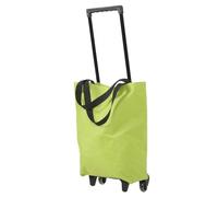 MUELODSIC Borsa della Spesa Pieghevole con Ruote Grandi, Trolley Portatutto Resistente con Maniglia Ergonomica, Borsa Riutilizzabile per Shopping e Viaggi All’aperto