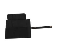 MUELODSIC Borsa Portaoggetti in Tela Rotolabile per Orologi e Matite Astuccio Compatto e Resistente con Chiusura Stringa Organizer Portatile per Scuola e Viaggio