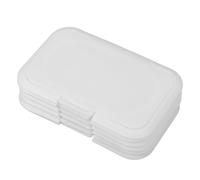 MUELODSIC Copertura in Plastica Bianca per Salviette Umidificate Riutilizzabile Coperchio a Ribalta per 30 Pezzi di Diverse Dimensioni per Contenitori di Diverse Dimensioni