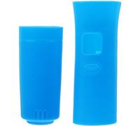 MUELODSIC Copertura Protettiva Completa per Microfono in Silicone Antiscivolo, Accessorio Resistente per Microfoni Wireless Bbs U-666b, Set Blu, per Utilizzo Ktv e Protezione da Urti