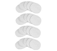 MUELODSIC Coppette 20 in Lavabili Cotone Assorbilatte Riutilizzabili Bianco Allattamento Post Parto per e Donne in Gravidanza