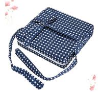 MUELODSIC Cuscino Rialzato per Sedia da Pranzo per Cuscino da Pranzo Leggero e Resistente Superficie Facile da Pulire per Casa e Ristoranti Colore Blu