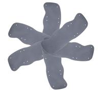 MUELODSIC Fasce Antisudore per Casco da Lavoro in Cotone 6 Pezzi Rivestimento Interno Staccabile Assorbente Accessori per Caschi Protettivi Estivi Comfort e Igiene per Cantieri Edili