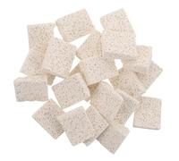 MUELODSIC Guarnizione per Filo del Forno in Ossido di Alluminio 30 Pezzi Cuscinetto per Elemento Riscaldante Forno Ceramica ad Alte Prestazioni e Resistenza Termica per Studi di Ceramica