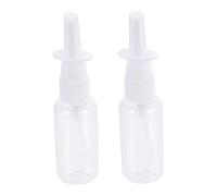 MUELODSIC Irrigatore Nasale Portatile Ragazzo Ragazza in Plastica Pet 20ml Pulitore Naso Sicuro Per Lavaggi Nasali Manuali Spray Nasale Per Ridurre Congestione e Secrezioni Set 2 Pezzi Infantile