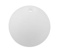 MUELODSIC Lampada Sospensione Piccola in PE Paralume Rotondo Sostitutivo per Plafoniere e Lampade da Copertura Leggera e Robusta per Camera da Bagno e