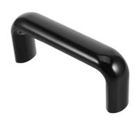 MUELODSIC Maniglia a U in Bachelite Nera Filettata M8 120 MM Impugnatura Ergonomica per Porta Forno Maniglia di Trazione Resistente per Attrezzature Industriali e Uso Domestico