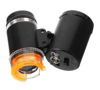 MUELODSIC Microscopio Tascabile 60x per Gioielli e Monete 3 Luci LED Fredde e Calde, Design Portatile in ABS e Acrilico per Ingrandimenti Chiari e Dettagliati