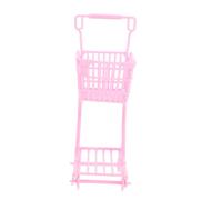 MUELODSIC Mini Shopping Cart for Kids Carrello Giocattolo per Gioco di Ruolo e Organizzazione per Supermercato e attività Creative